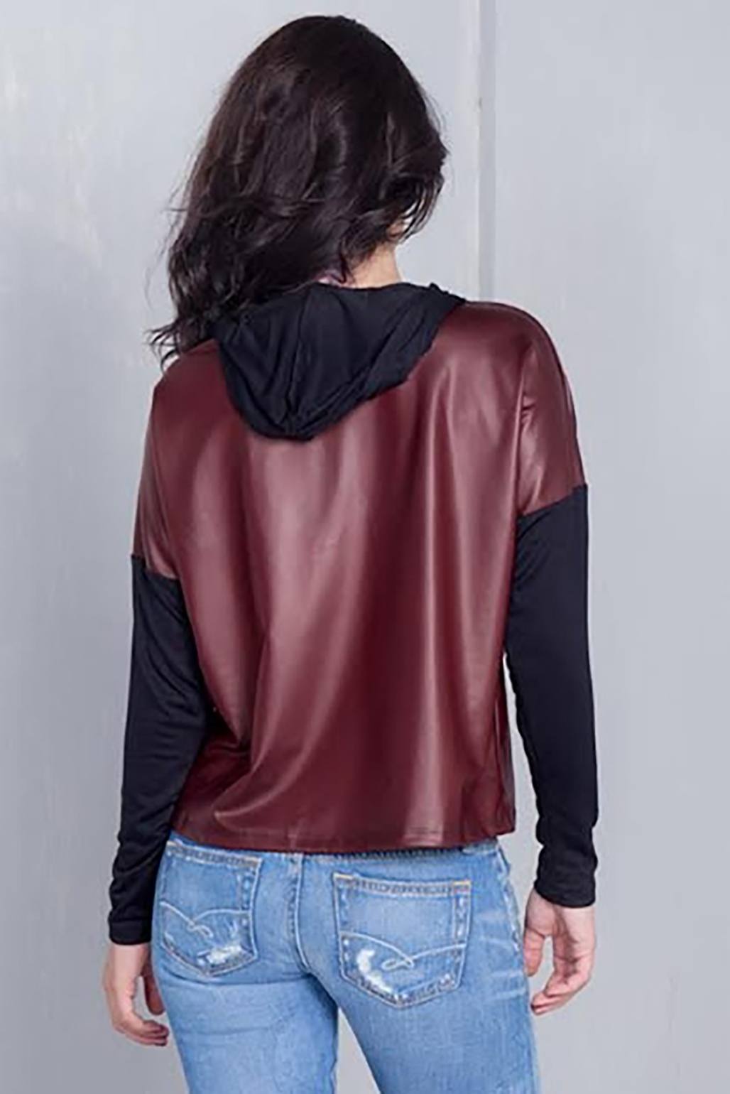 Graphic Hoodie Top