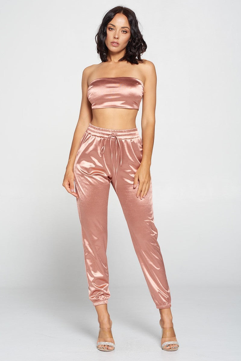Tasha Tube Top Pant Set
