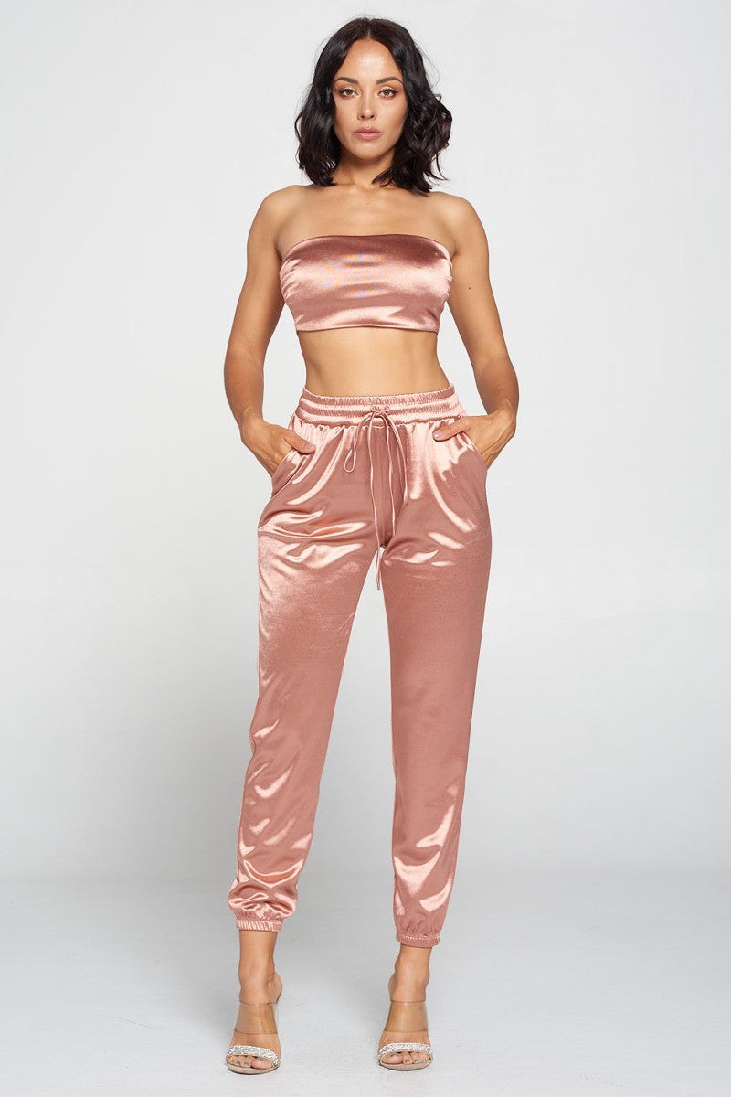 Tasha Tube Top Pant Set
