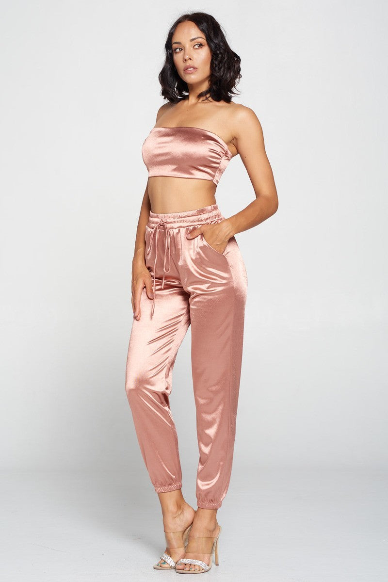 Tasha Tube Top Pant Set