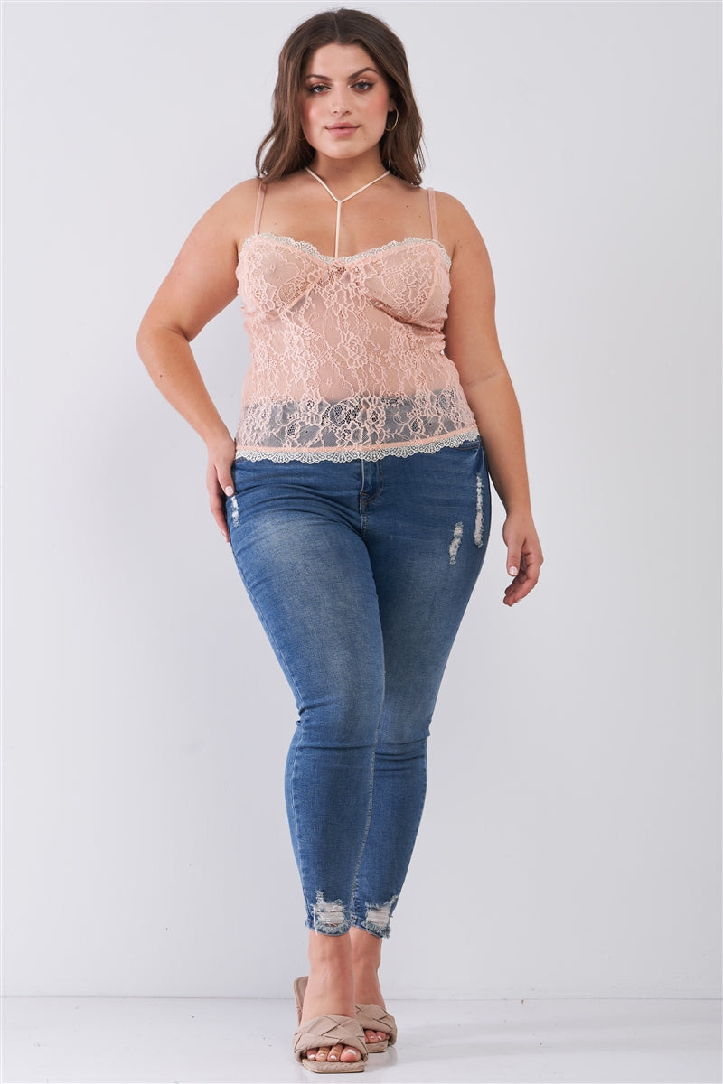 Sheer Lace Top