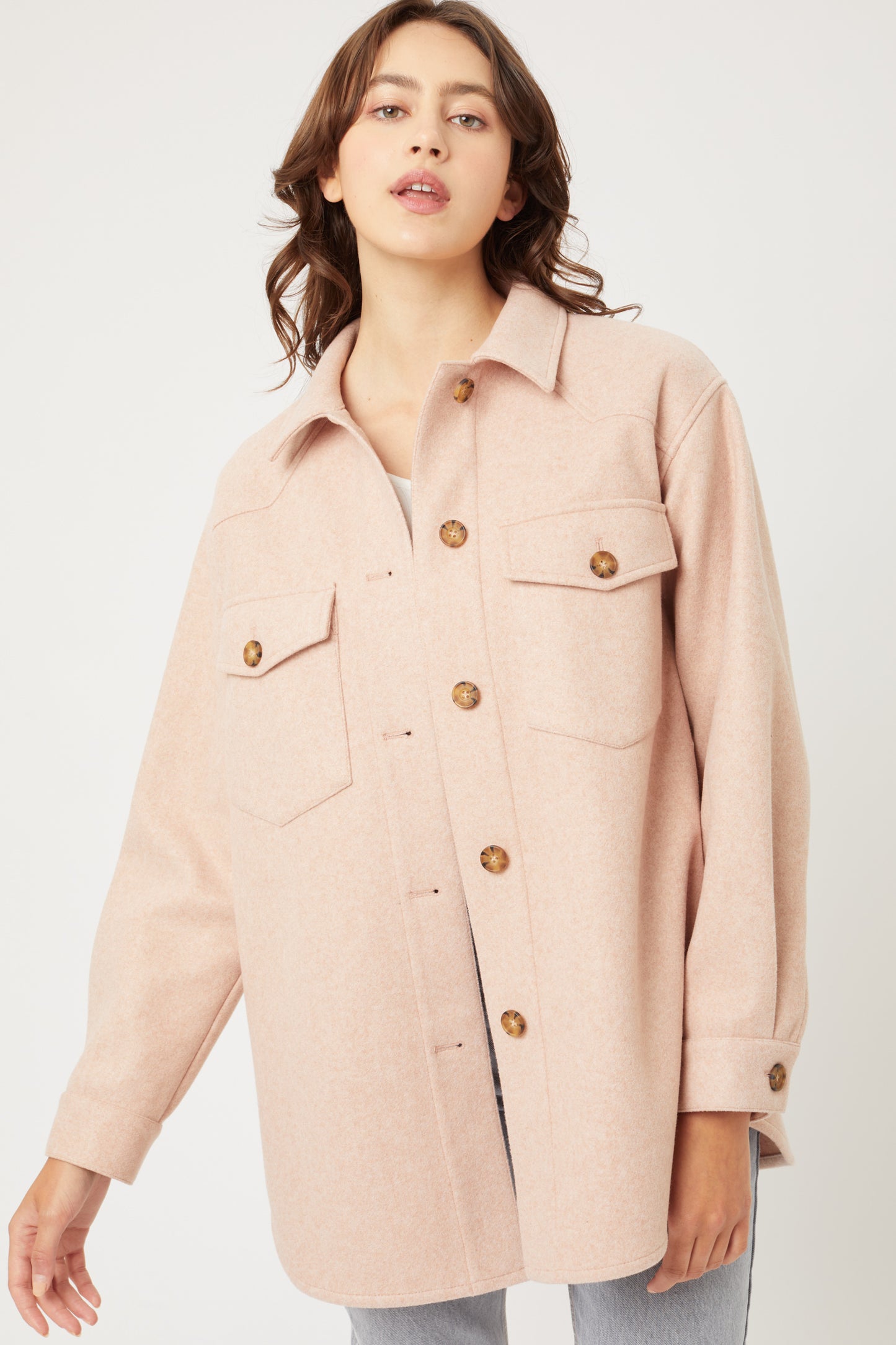 Fleece Oversized Jacket
